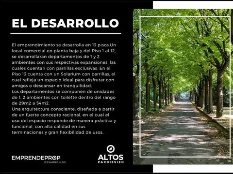 Departamento en Venta en Nuñez, USD 180.000