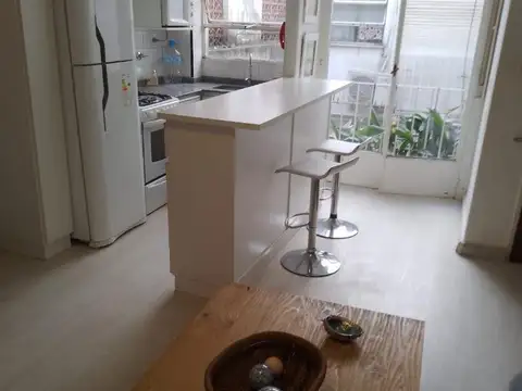 Departamento 2 ambientes con 1 baño