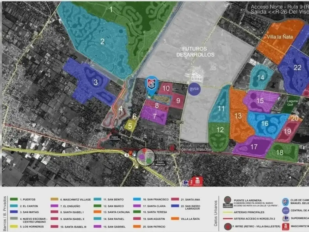 Casa en Venta en Country Club Manuel Belgrano