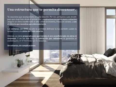 Departamento en Venta de 2 ambientes