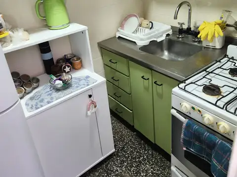 Departamento 2 ambientes con 1 baño