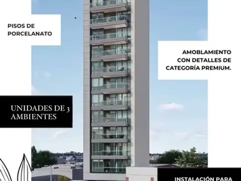 Departamento 2 ambientes con 1 baño