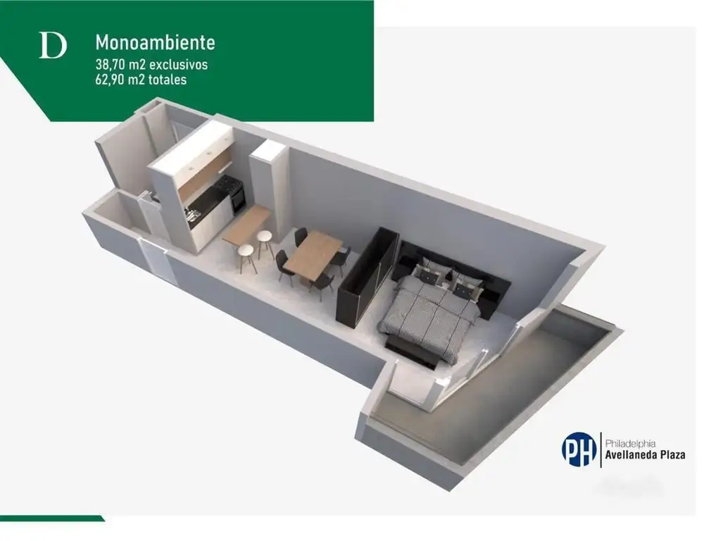 Emprendimiento en Ludueña - Etapa: En pozo