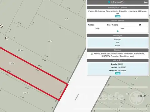 Terreno en venta IDEAL CONSTRUCTOR - Desarrollo en altura.