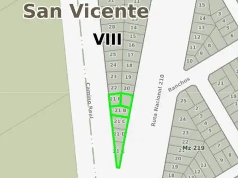 LOTES EN ALEJANDRO KORN SOBRE HIPOLITO YRIGOYEN