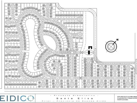 Lote en Venta 550 m² Barrio Santa Elisa Pilar del Este