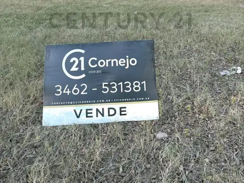 Terreno en Venta 20  mts Frente