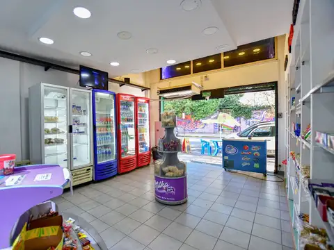 Local comercial c/ entrepiso Alquilado kiosco