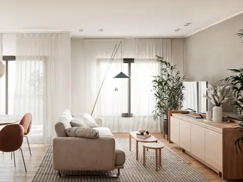 Departamento 2 ambientes a estrenar · Chauvin