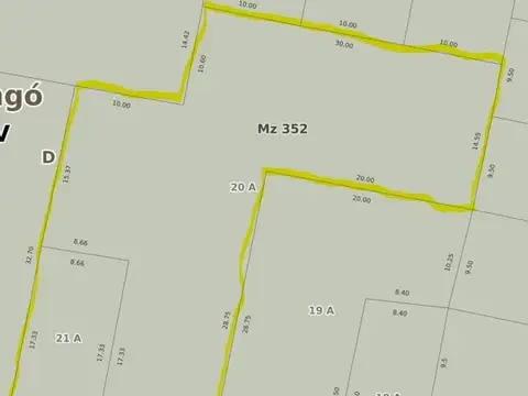 Terreno en Venta en Ituzaingo Norte, USD 500.000