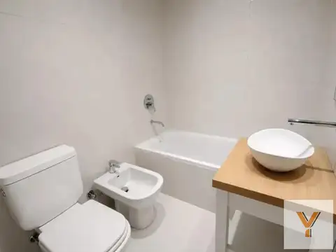 Departamento Monoambiente con 1 baño