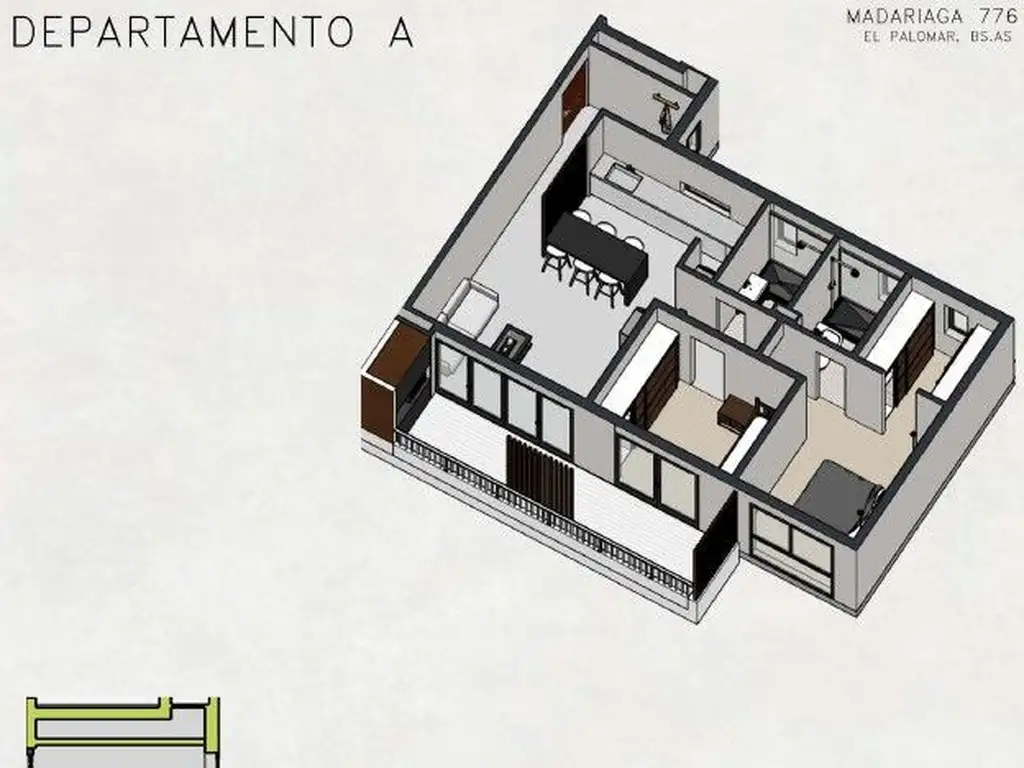 Emprendimiento en El Palomar - Etapa: En pozo