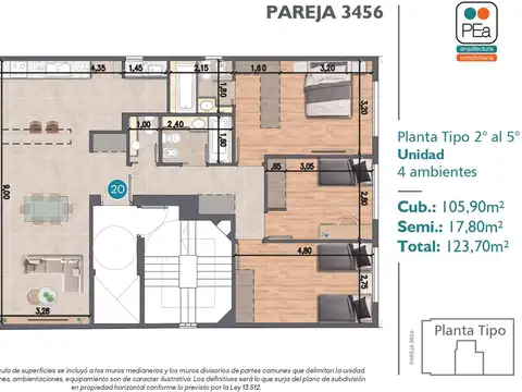 Pareja 3400