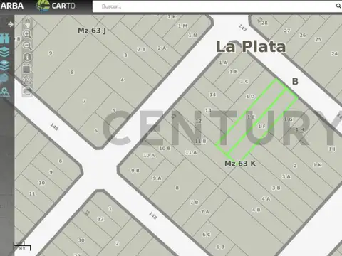 VENTA LOTE DE 1240 METROS. 147 43 Y 44