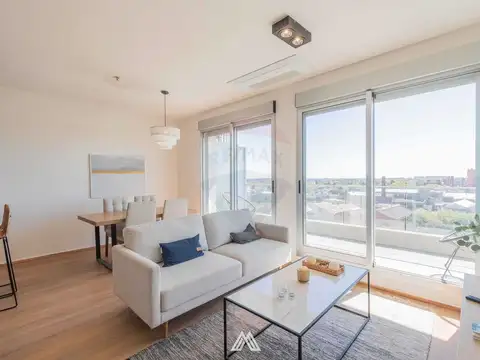 Venta 2 dorm. con vista a bahía Montevideo Harbour
