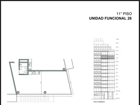 Departamento en Venta Apto profesional