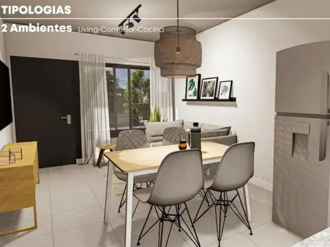 Departamento en Venta de 2 ambientes