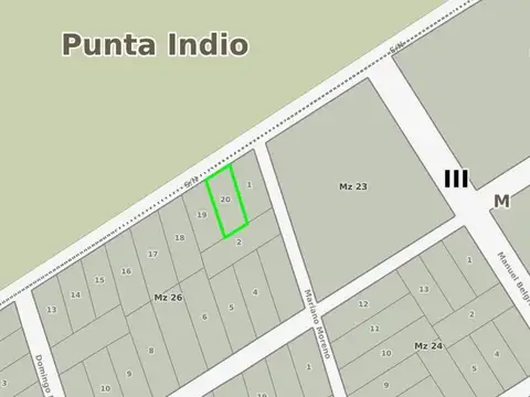 Terreno en Venta de 1050,0 m2