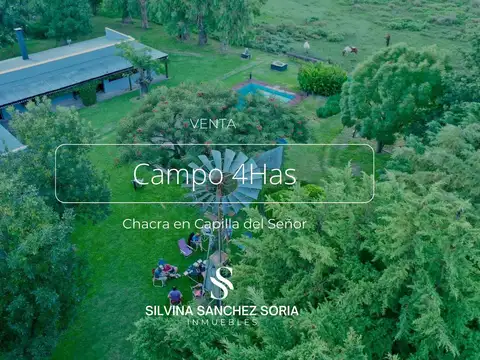 CHACRA DE 4 HAS EN CAPILLA DEL SEÑOR