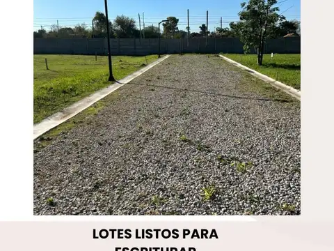 Terreno en Venta 9  mts Frente