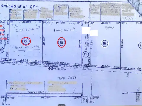 Terreno en Venta de 5350,0 m2
