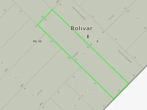 Zapiola e/ Ameghino y Falucho