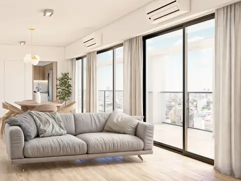 Departamento 4 ambientes con 1 baño