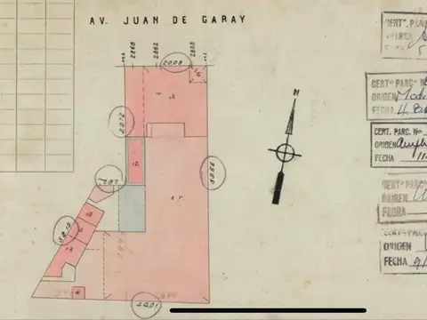 Terreno en Venta de 1900,0 m2