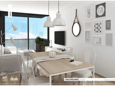 Departamento Monoambiente con 1 baño
