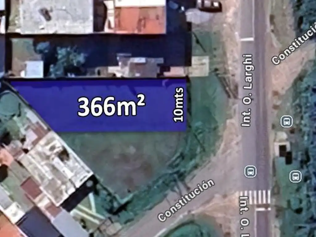 366m² Industriales en Ex. Ruta 9, esquina Constitución.