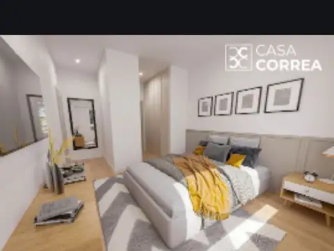 Departamento Monoambiente con 2 baños