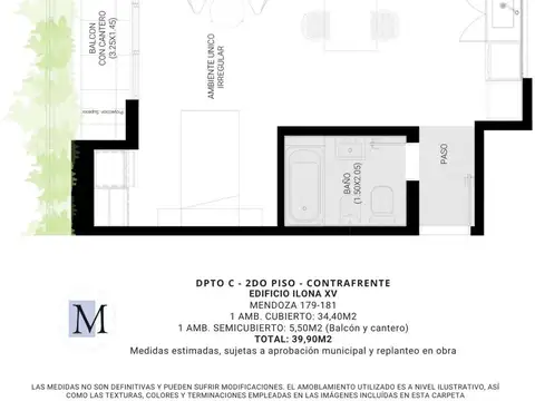 Departamento en el emprendimiento Ilona XV