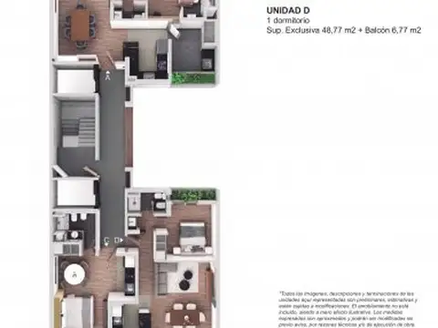 Departamento en Venta de 2 dormitorios