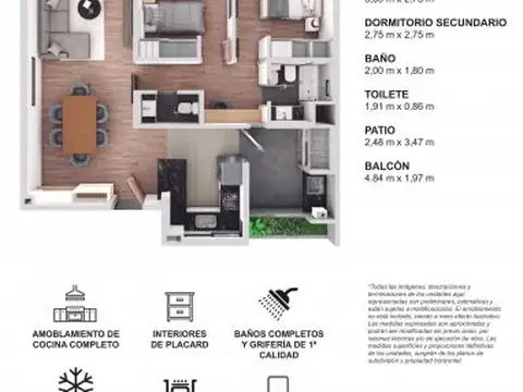 Departamento en Venta en San Lorenzo, USD 155.000