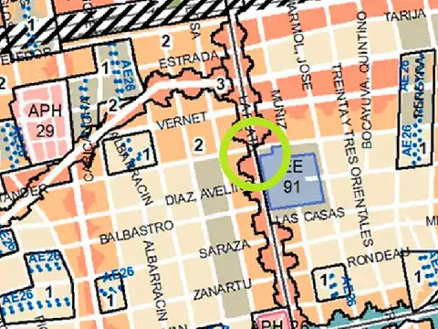 Terreno en Venta 18,80  mts Frente