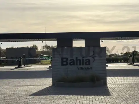 TERRENO AL AGUA EN VENTA EN BARRIO BAHÍA VILLANUEVA