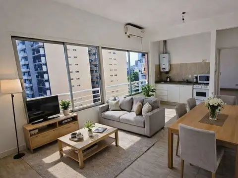 2 Amb. - Sin expensas - Muy luminoso.-