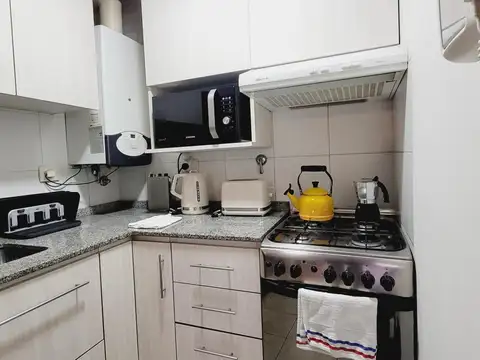 Departamento 2 ambientes con 2 baños