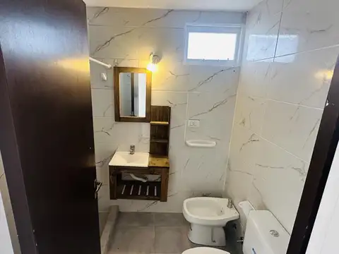 Departamento 2 ambientes con 1 baño