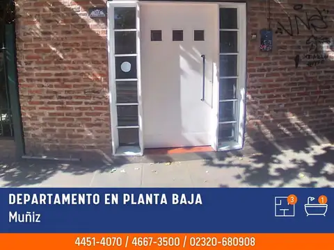 Departamento - Venta - Argentina, Muñiz - Av Presidente Perón 152