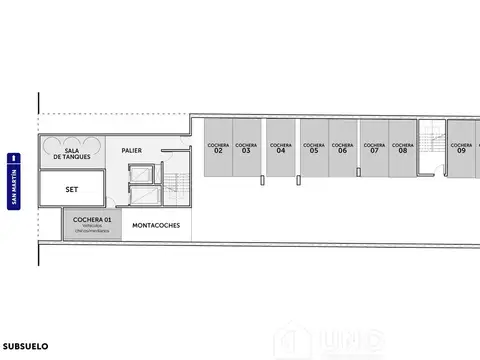 Cochera en Venta cubie.