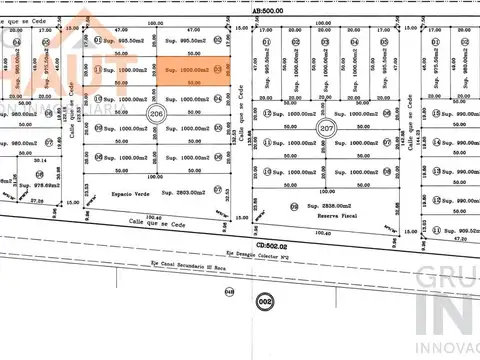 Terreno en  venta en Barrio Manzanares de Oro, F. Oro