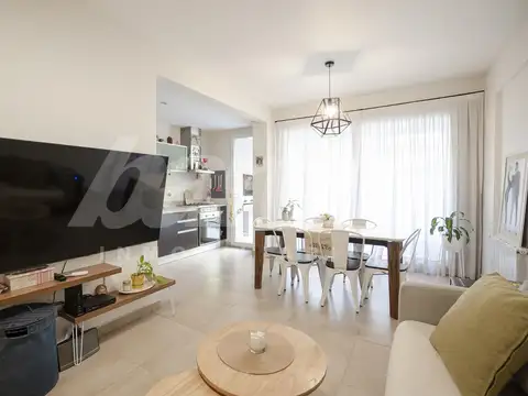 Departamento 2 ambientes con 2 baños