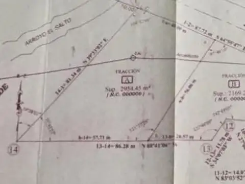 Terreno en Venta de 2954,0 m2