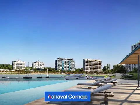 NORDELTA | Islas del Canal -Indigo Nordelta - Departamento de 4 ambientes con pileta en venta al Río