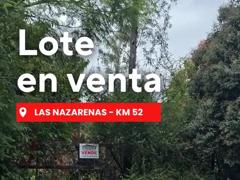 Lote en venta en Las Nazarenas - Villa Rosa