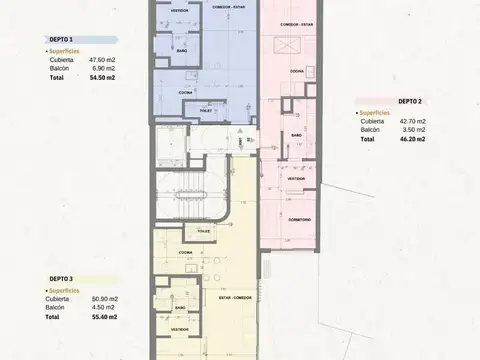 Departamento en Venta de 1 dormitorio