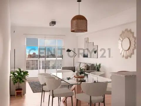 Departamento de 2 dormitorios en 3 de febrero al 400