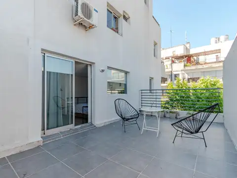 Departamento 2 ambientes con 2 baños