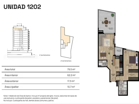Departamento en Venta en Punta Carretas, USD 219.200